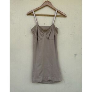 FIT Shapewear Slip‎ Dress XL Beige Bodycon Figure Improving Technology